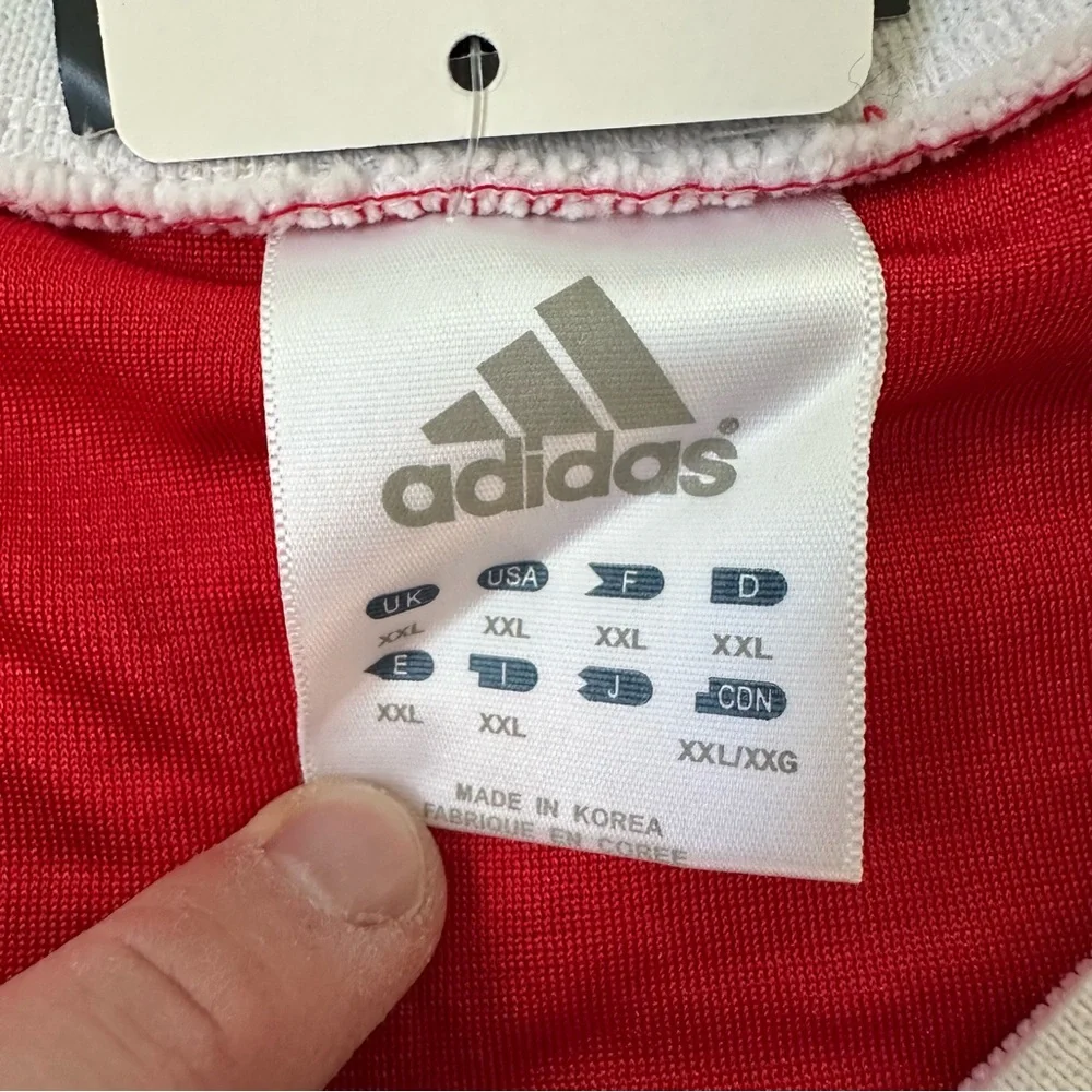 Adidas Wisconsin Red‎ Basketball Jersey
